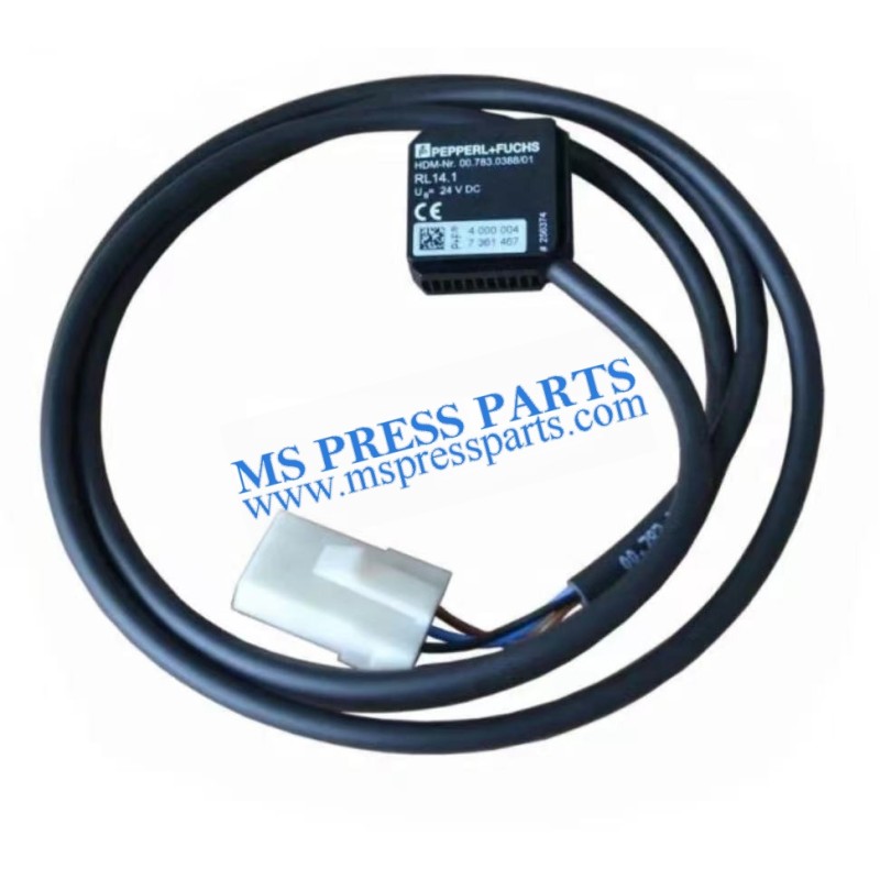 00.783.0388/01,Heidelberg SM52/SM74/CD74/CD102/XL105 machine sensor OPT RS PROX