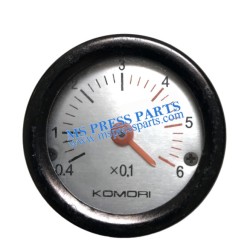 2743105S01,Komori pressure gauges,0.04-6,Komori replacement parts.