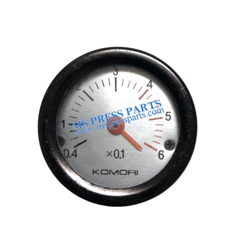 2743105S01,Komori pressure gauges,0.04-6,Komori replacement parts.