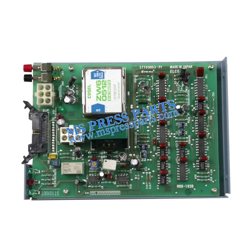 5ZE-6703-06I,5ZE-6700-760,M86-193B,Original Komori PQC power control board,Original Komori used part