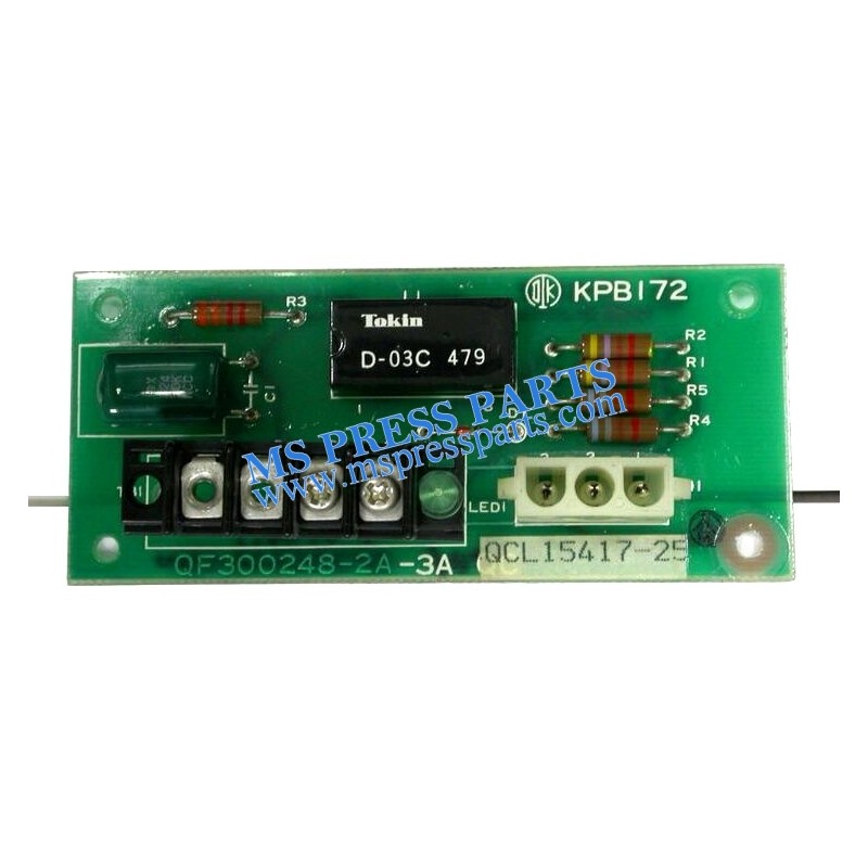 5ZE6200890,5ZE-6200-890,KPB-172,QF300248-2A-3A,Original Komori circuit board,Original Komori used part