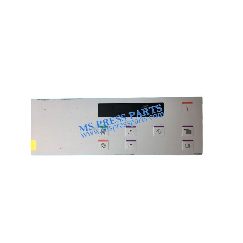 79.090.9016/03,10.112.1299/01,Heidelberg GTO52 machine membrane keyboard anlegerflachein