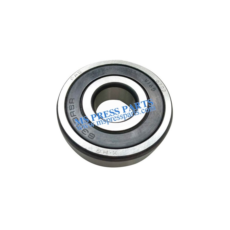 00.520.1473,Heidelberg machine Grooved ball bearing 6303-RSR