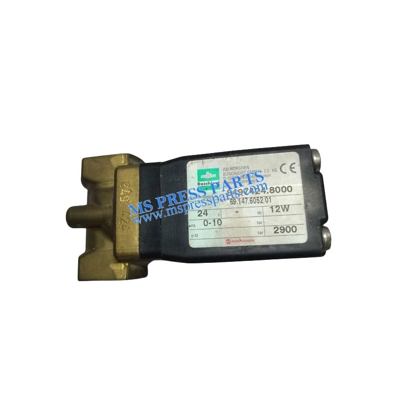 69.147.6052/01,Heidelberg GTO52 machine Solenoid valve