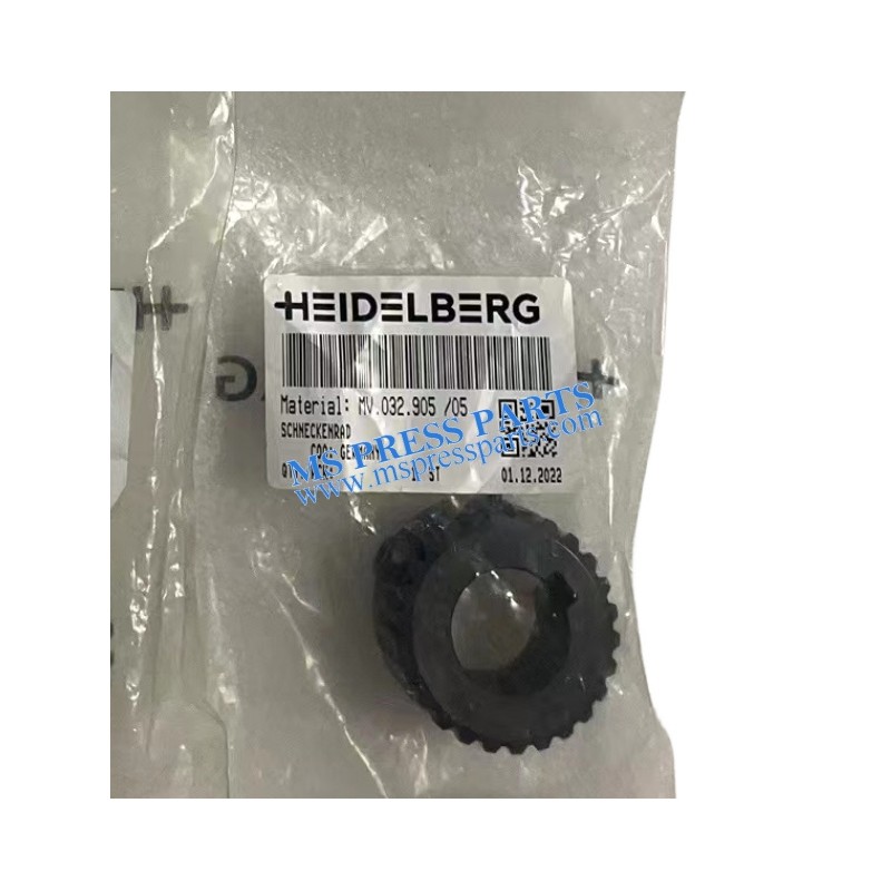 Original new Heidelberg CD102/SM102 machine worm gear,MV.032.905/05,C5.006.408