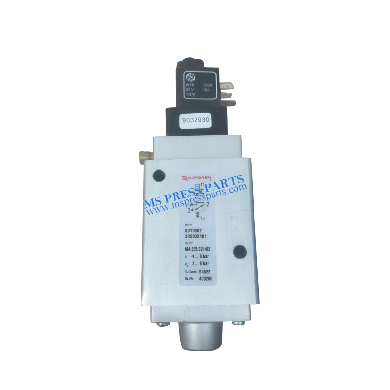 HD sm74/pm74/cd102/sm102/xl105 machine solenoid valve,M4.335.001/02