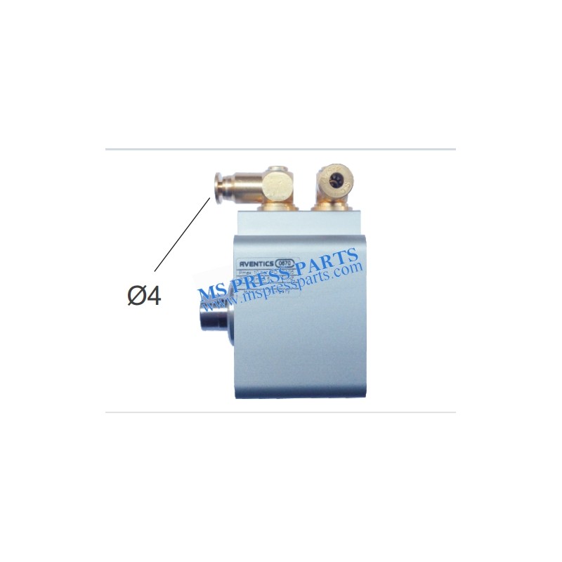 00.580.3385,Heidelberg machine short-stroke cylinder